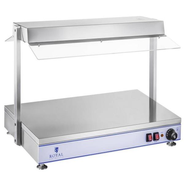 Elektriskās plāksnes sildīšanas paplāte Compact 2 halogēna lampas 1100W 230V