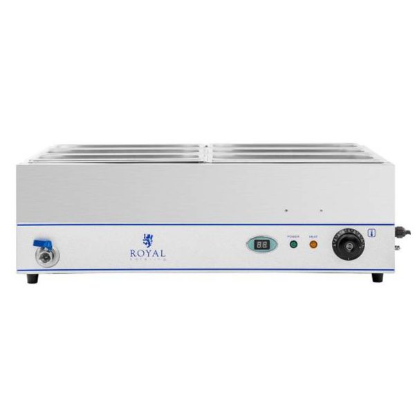 Bemar ūdens sildītājs, kura pamatā ir Staļova 6 x GN 1/3 2000W 230V