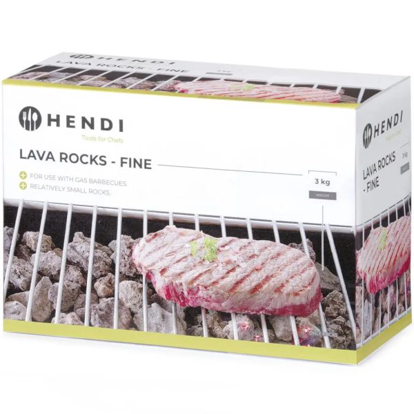 Lavas akmens gāzes grilam 3kg - Hendi 152706