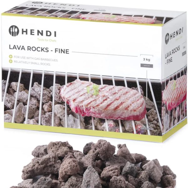 Lavas akmens 3 kg gāzes grilam - Hendi 152706