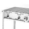 Gāzes grils "Master Quattro" 4 degļi 22kW mobilais - Hendi 154908