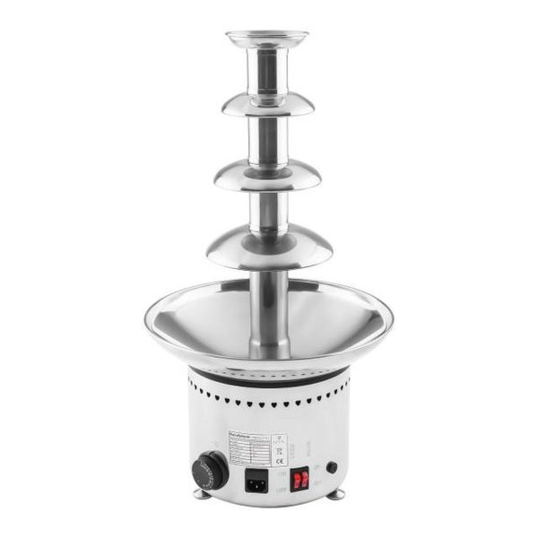 Šokolādes FONDĪ strūklaka, tērauda, ​​4 līmeņi, 230 W