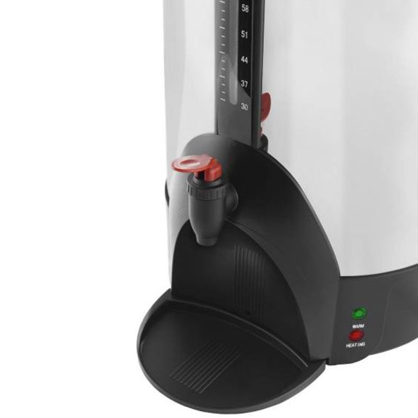Perkolatora kafijas un tējas tērauda dubultās sienas 230V 16L
