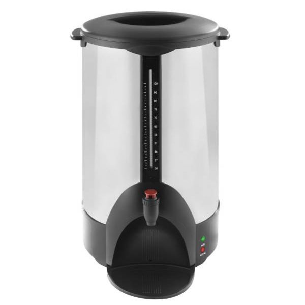 Perkolatora kafijas un tējas tērauda dubultās sienas 230V 16L
