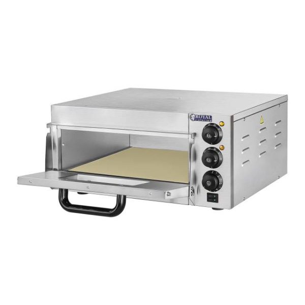 Picas krāsns 1x40cm viena kamera 2000W 230V Taimeris 120min Royal Catering