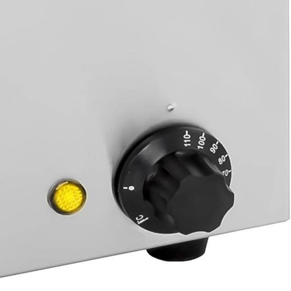 Elektriskais zupas sildītājs Bain-marie 300W 230V 2 x 3,8L