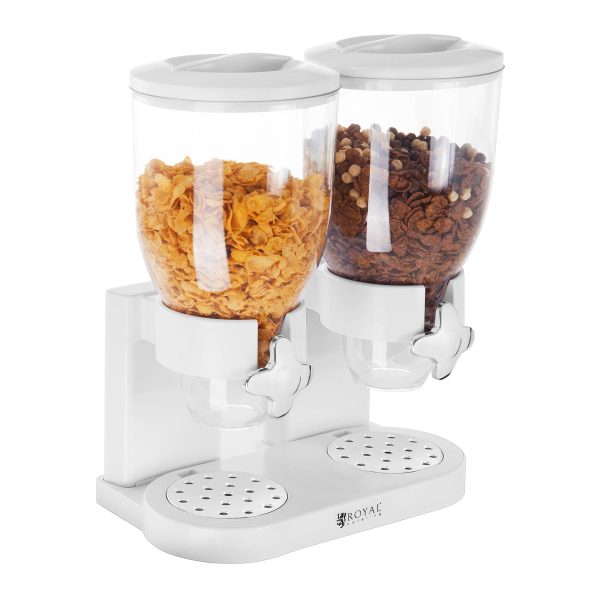 Dozators beramkravu produktiem, musli, žāvētiem augļiem, kafijai, 2 x 3,5 l
