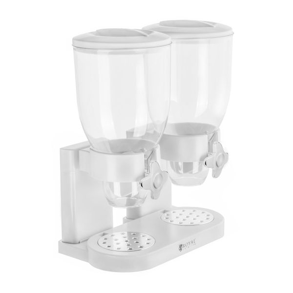 Dozators beramkravu produktiem, musli, žāvētiem augļiem, kafijai, 2 x 3,5 l