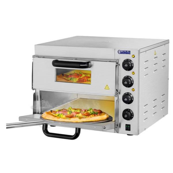 Profesionāla dubultā picas krāsns 2 x 40 cm 3000 W 230 V Royal Catering