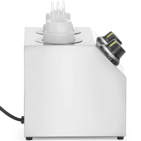 Elektriskais sildītājs pudeļu mērcēm dubultā zona 2x 650 ml 200 W
