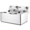 Divkārša virtuves līnija 7kW 230V 2 x 8l - Hendi 205839 Gastronomic Fryer
