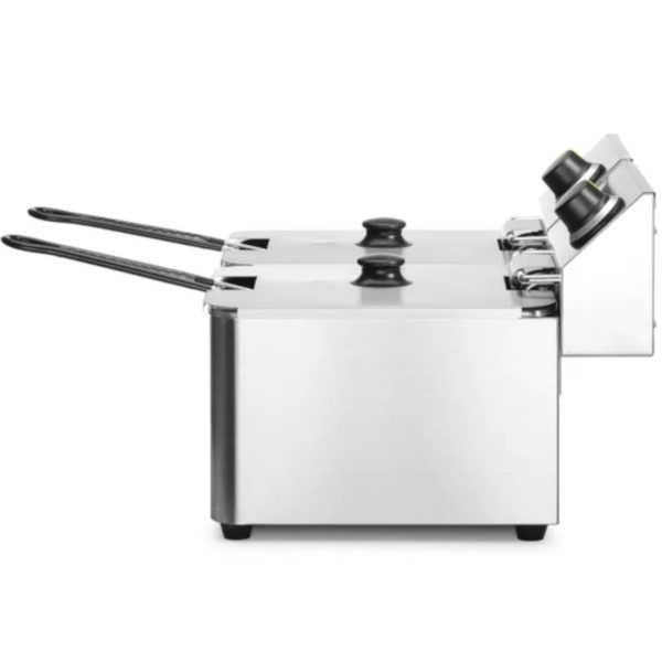 Hendi 205846 Kitchen Line 6kW 230V 2 x 4L fritieris