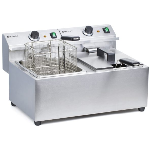 Mastercook 7kW 230v 2 x 8l - Hendi 207307 Catering Fry