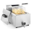 Fritiers ar digitālo paneli Mastercook ar krānu 8L 3500W