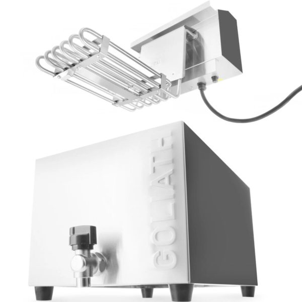 Visspēcīgākais frizieris ar Tap Hendi Goliath 400V 10.2kW 10L