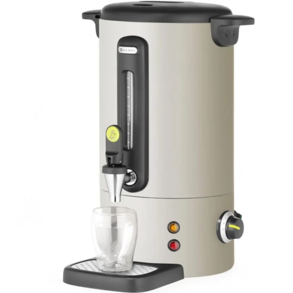 Wawnik par mulled vīnu ar krāna pilēšanu 9 L 950 W - gaiši pelēkā krāsā