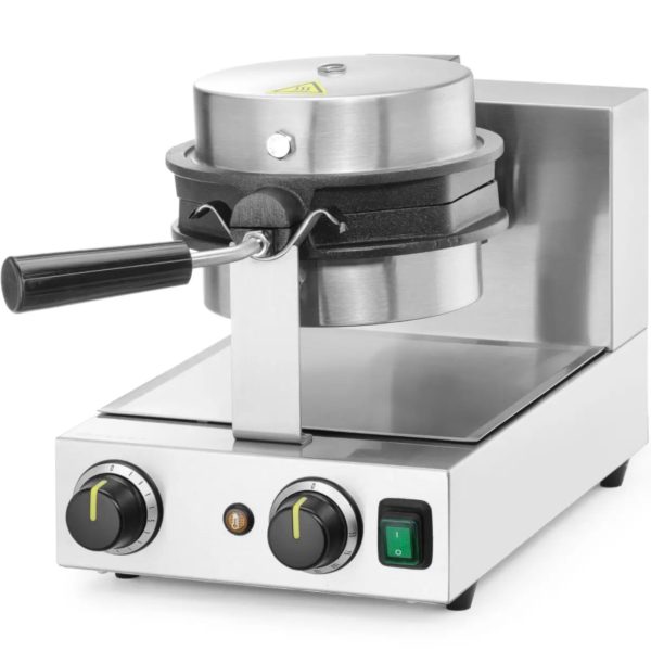 Rotācijas vafeles burbuļu vafeļu vafelei. 170 mm 1500 W