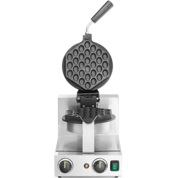 Rotācijas vafeles burbuļu vafeļu vafelei. 170 mm 1500 W