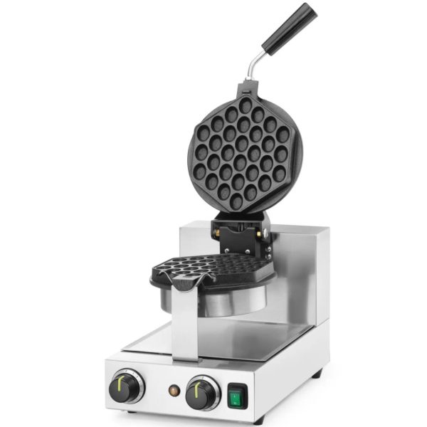 Rotācijas vafeles burbuļu vafeļu vafelei. 170 mm 1500 W
