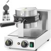Rotācijas vafeles burbuļu vafeļu vafelei. 170 mm 1500 W