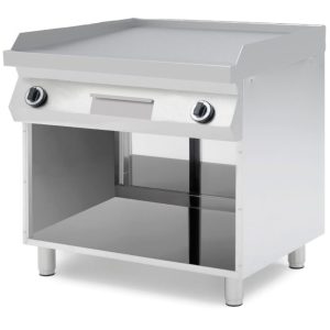Gāzes muca gluda bez maksas 2 apkures zonu virtuves līnija 800 x 700 mm 10 kW - Hendi 220207