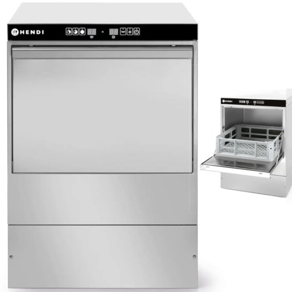 Bāru trauku mazgājamā mašīna stikla stiklam + dozators + sūkņa grozs 40x40cm 230V 3 programmas