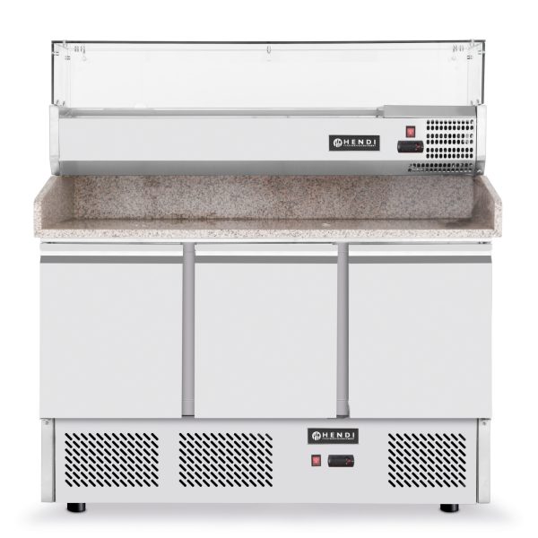 Picu saldēšanas galds ar atdzesētu granīta countertop platumu 140cm - Hendi 232033