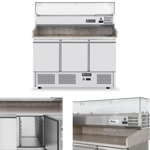 Picu saldēšanas galds ar atdzesētu granīta countertop platumu 140cm - Hendi 232033