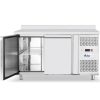 Saldētavas galds ar darba virsmu, 2 durvis, Profi Line, 136 cm - Hendi 232064
