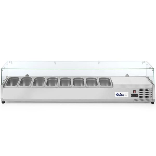 Mainiet ar stiklotu ar ar 8 x GN 1/4 - Hendi 232927