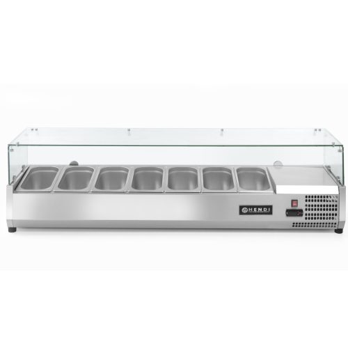 Pēcnācēja ar saldēšanas vietu 7 x GN 1/3 platums 160cm - Hendi 232989