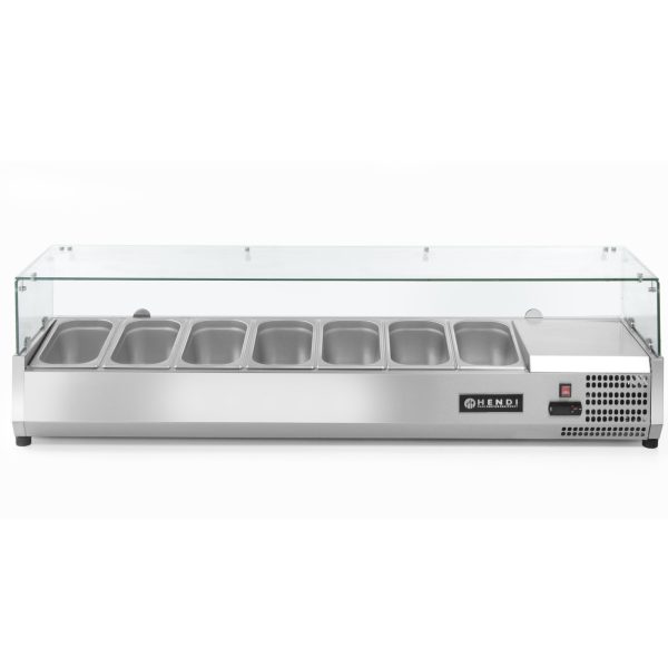 Pēcnācēja ar saldēšanas vietu 7 x GN 1/3 platums 160cm - Hendi 232989