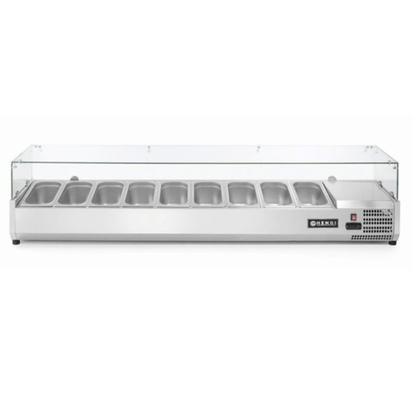 Pēcdzemdību ar saldēšanas vietu 9 x Gn 1/3 platums 200 cm - Hendi 232996