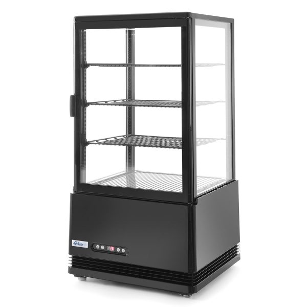Konddokonferda saldēšanas vieta 3 68L LED plaukti - melni