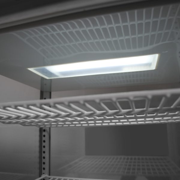 Konddokonferda saldēšanas vieta 3 68L LED plaukti - melni