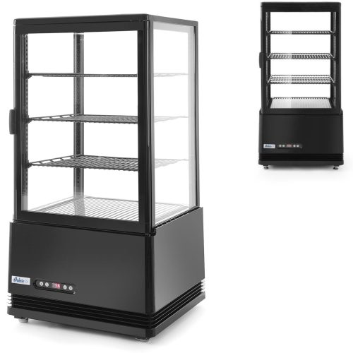 Konddokonferda saldēšanas vieta 3 68L LED plaukti - melni
