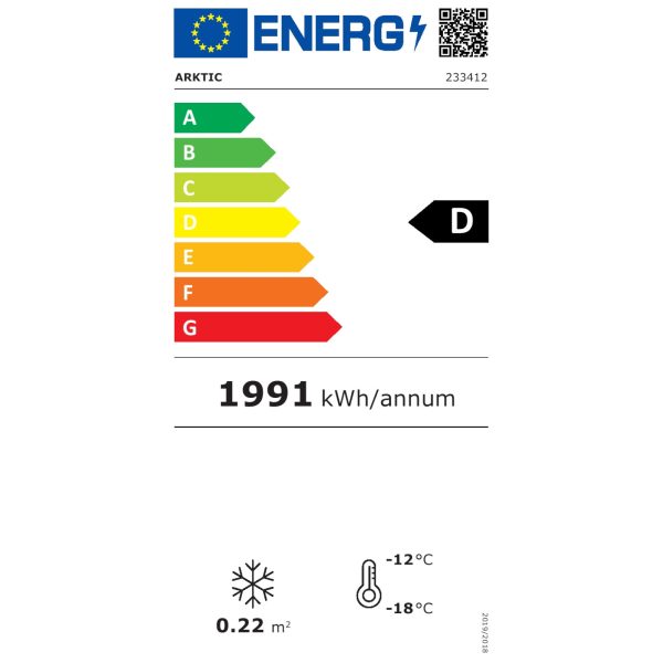 Bezmaksas rāmja strādnieku durvju 3 plaukti līdz -18c LED 90L