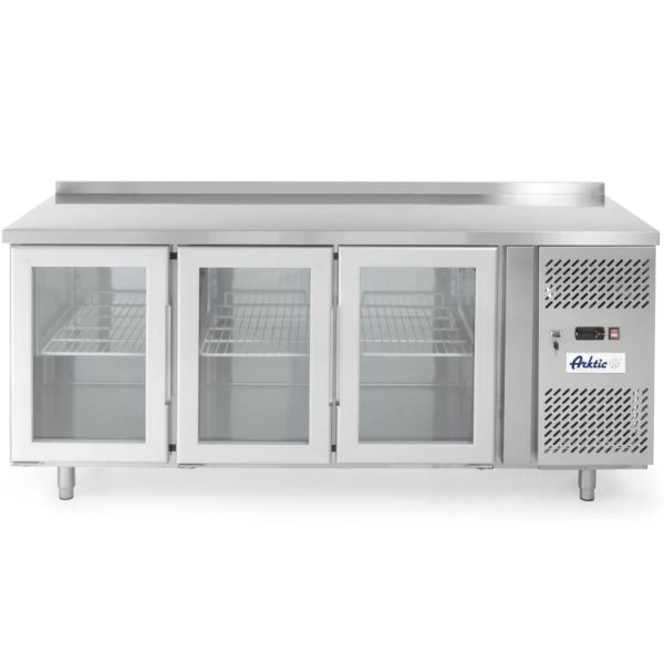 3 -DARVOTĀS Glazēts atdzesēts galds ar 180 cm darba virsmu - Hendi 233436