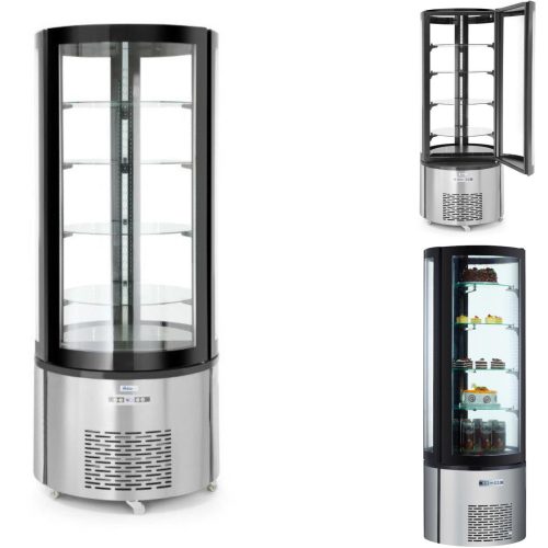 Dzesēšanas vietas konditorejas izstrādājumi 4. kārtā LED 360L plaukti