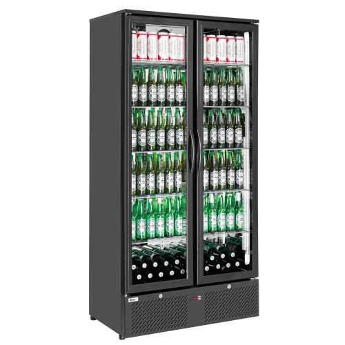 Bāra ledusskapis 2 durvju dzērienu platumam 90cm 458L