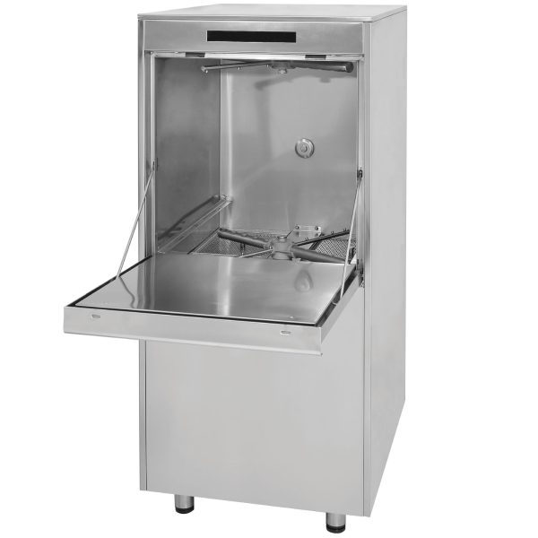 Gastronomijas trauku mazgājamā mašīna podiem ar sūkņa dozatoru 50x60 cm 400 V - Hendi 236574