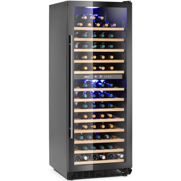 Divkārša zona vīna ledusskapis ledusskapis 135 pudelēm 387 L 130 W