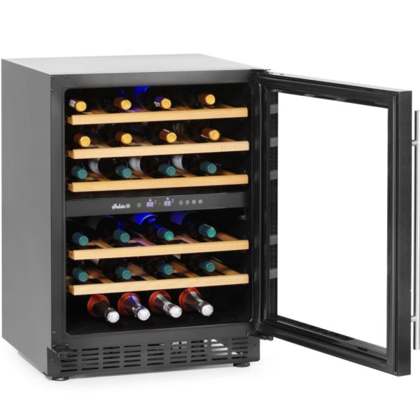 Divkārša zonas vīna ledusskapis 46 pudelēm 133 l 90 W