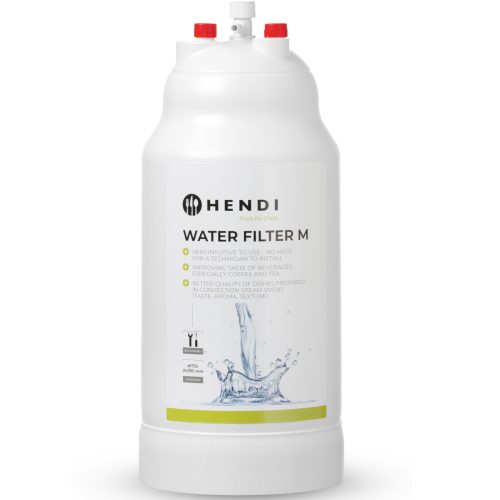 Ūdens apstrādes filtrs L 173 x 395 mm 4 L/min - Hendi 237793