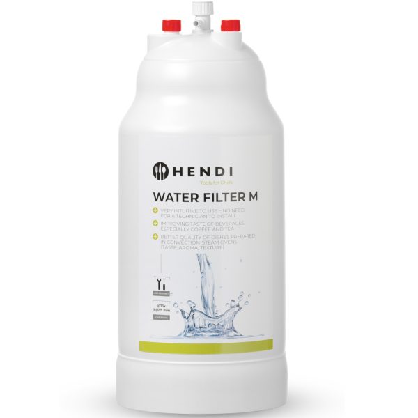 Ūdens apstrādes filtrs L 173 x 395 mm 4 L/min - Hendi 237793