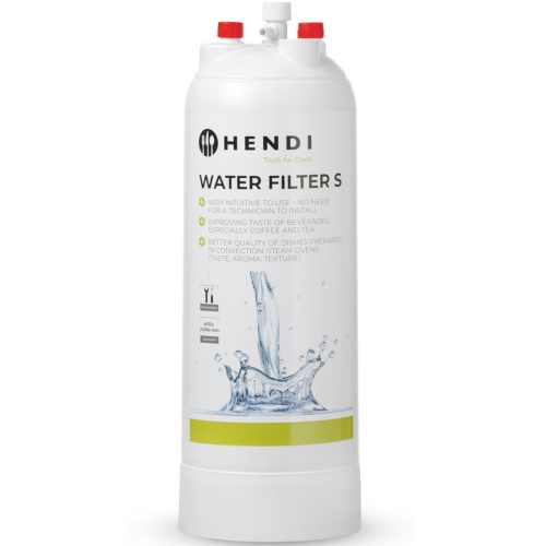 Ūdens apstrādes filtrs M vidg. 135 x 384 mm 3 l/min - Hendi 237878