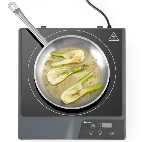 Ekonomikas 1800W indukcijas plīts - Hendi 239209
