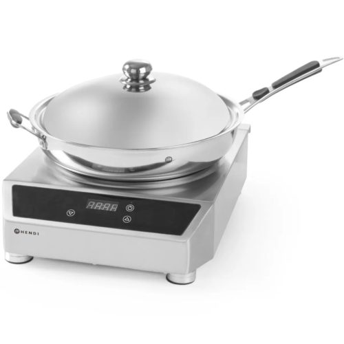 WOK indukcija 3500W ar indukcijas PAN PROFI līniju - Hendi 239681