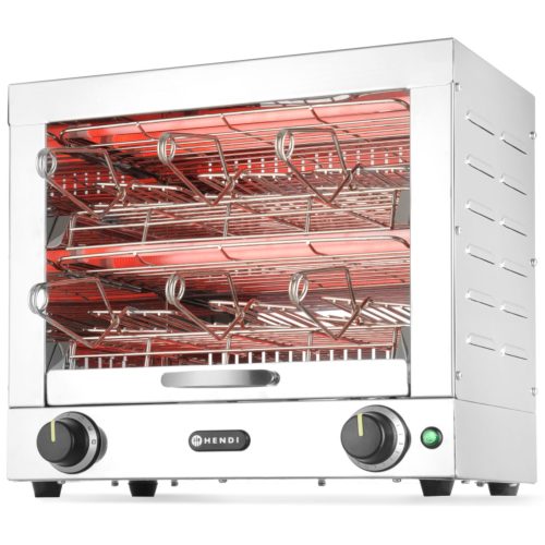 Kvarca sviestmaizes tosteris ar 6 3000 W sprādzēm