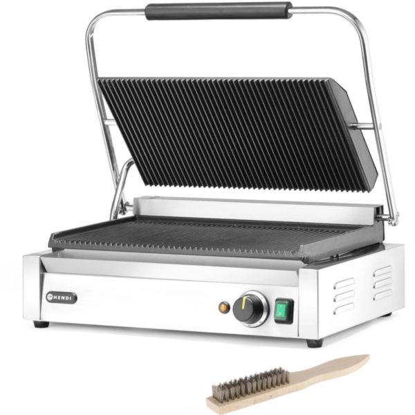 Sazinieties ar elektrisko grilu XL Pianini 548 X 415 mm 2700 W - Hendi 263624